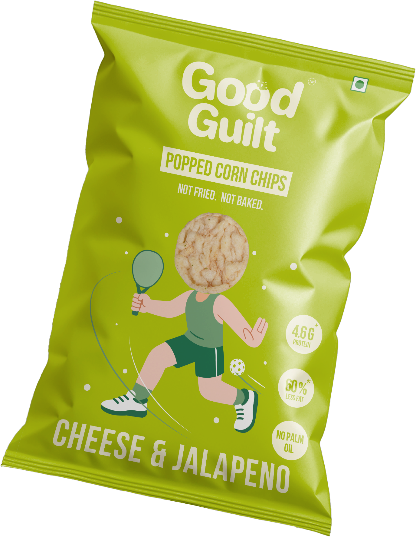 Popped Corn Chips - Cheese & Jalapeno