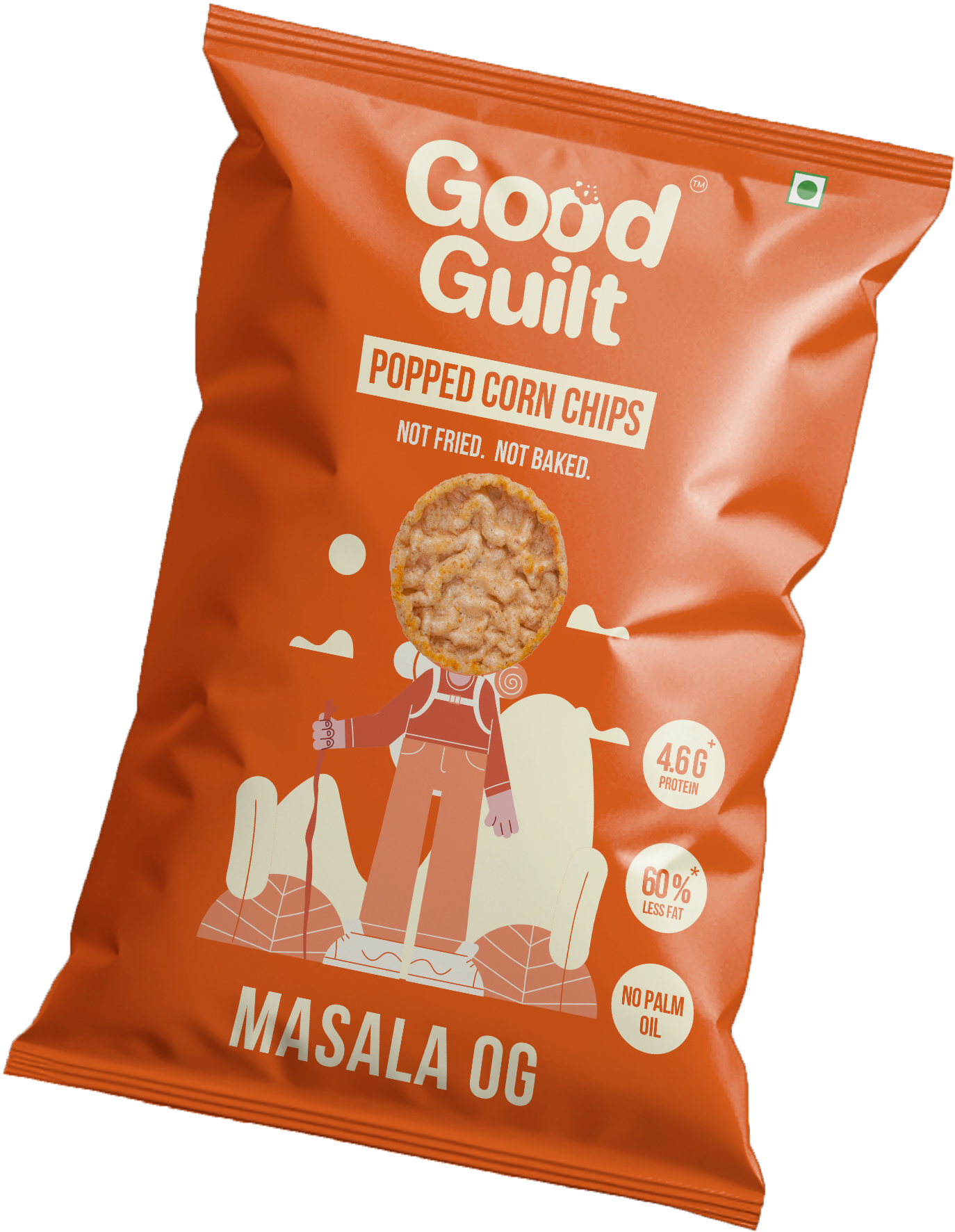 Popped Corn Chips - Masala OG