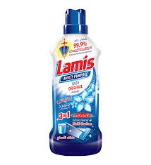 معطر ارض 3+1 لميس 2 لتر ازرق