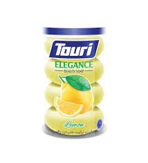 صابون فلقات توري اصفر ليمون .