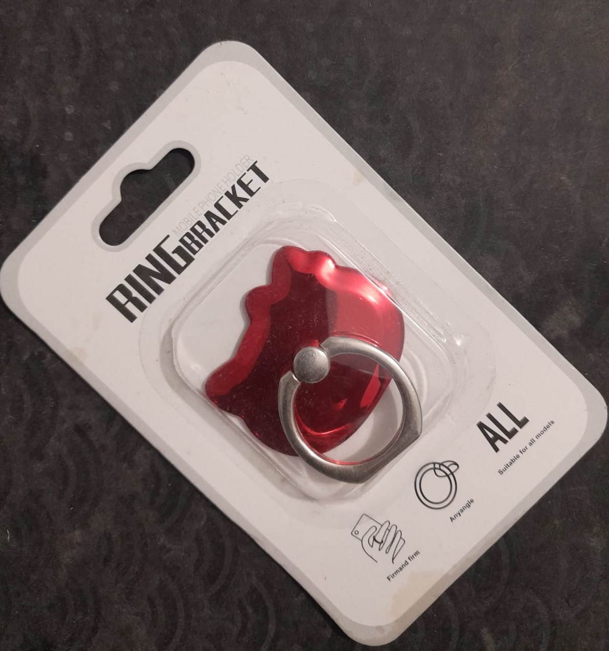 Cute Kitty Style 360° Phone Ring Bracket