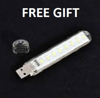 Fendior Gold Watch G9 Ultra Max + FREE USB Mini LED Light – 8Double Sided LED