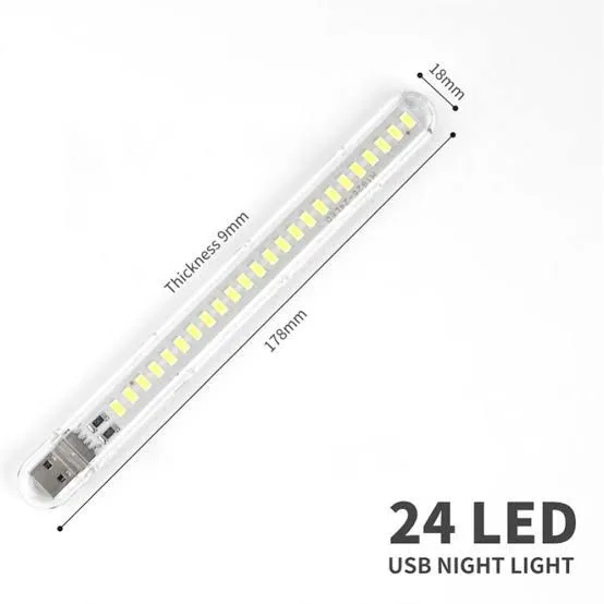 USB Mini LED Light 8/9/24 LEDs
