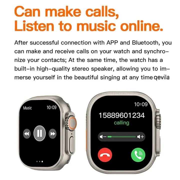 Ultra 2 Smartwatch with Multiple Bands