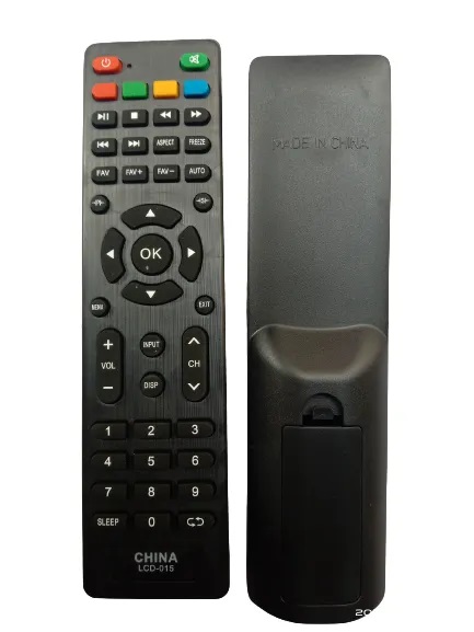 015 Universal Remote Control with 2 AAA Free Cells for China LCD/LED