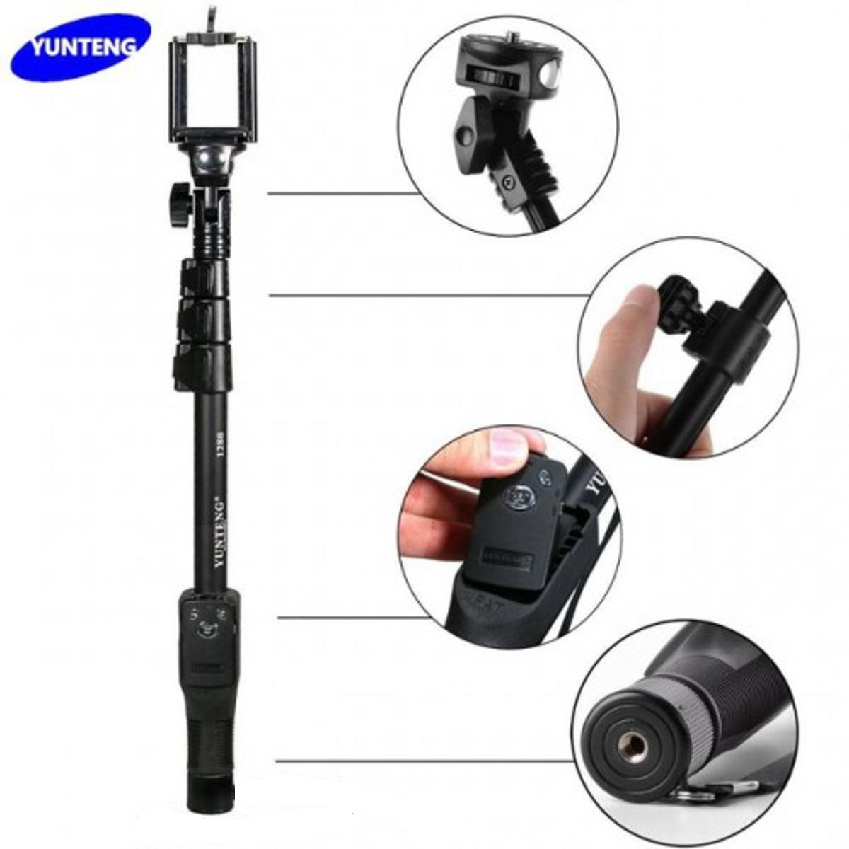 Yunteng Selfie Stick YT-1288 with Bluetooth Shutter