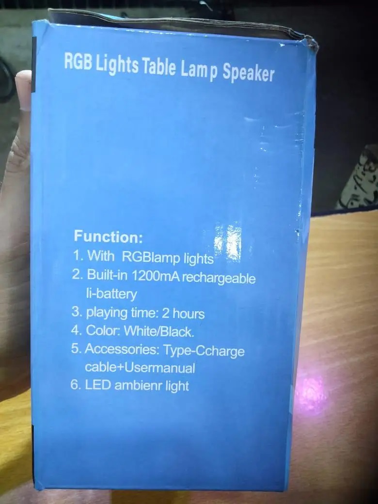 G2386 Portable Wireless Speaker