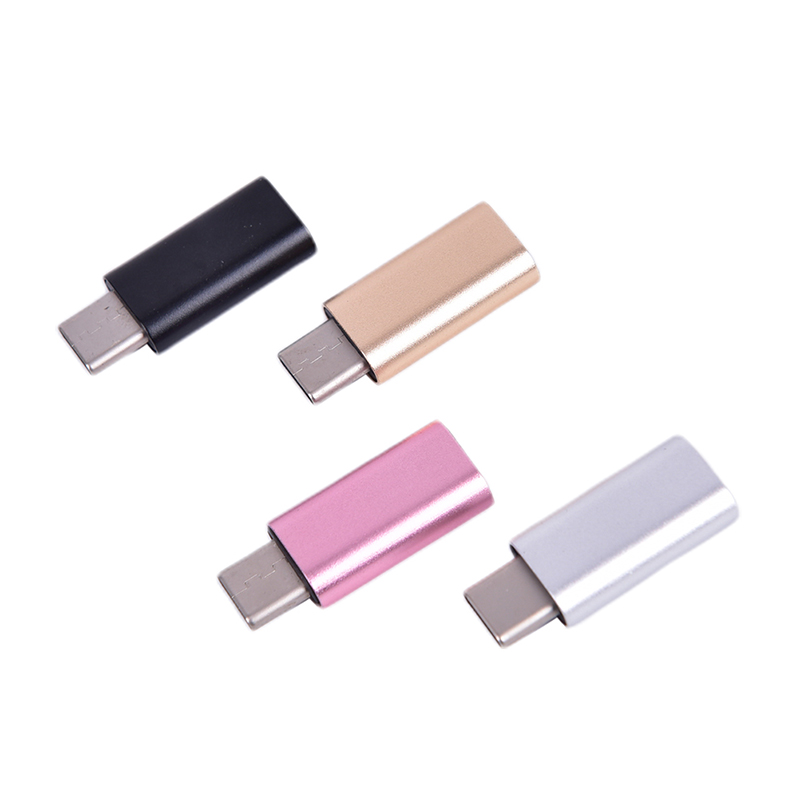 Premium Multicolor Micro USB to Type-C Mini Converter