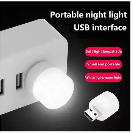 Mini USB LED Night Light Bulb