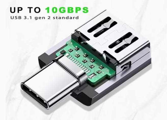 USB 3.0 to Type-C Metallic Converter