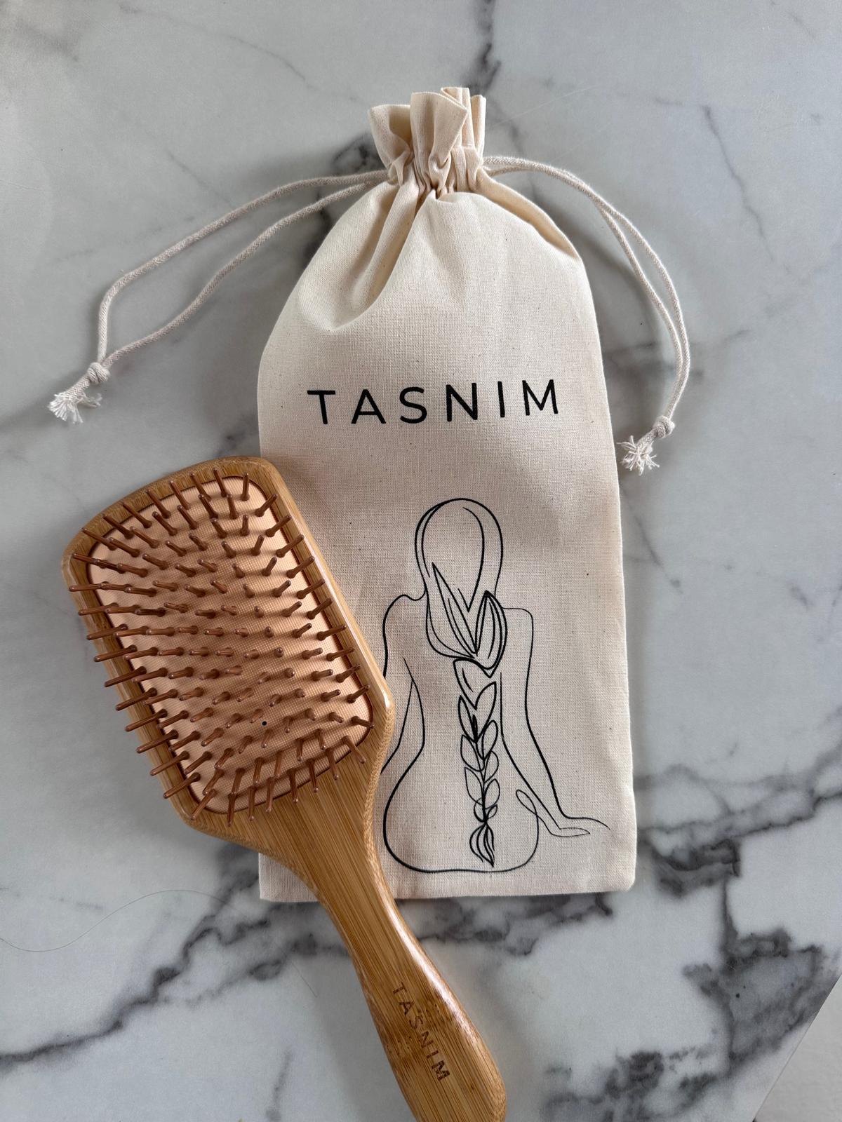 Bamboo hair brush