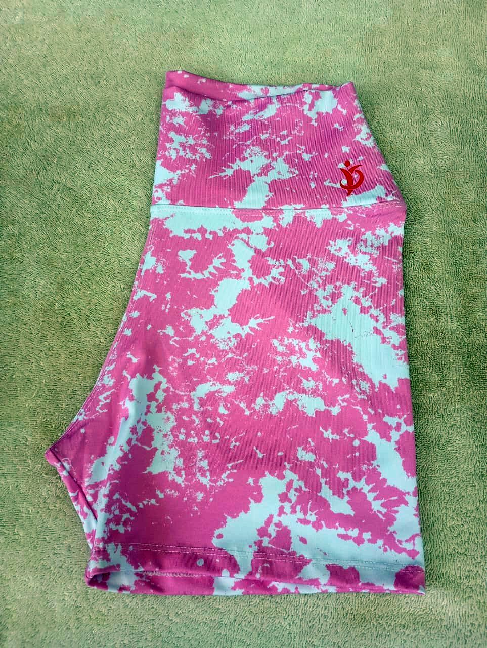 Short deportivo rosa