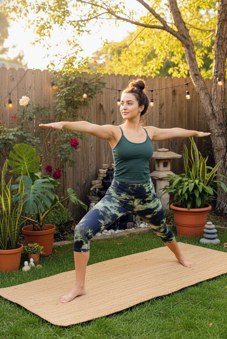 Pescadora con detalles en verde y negro