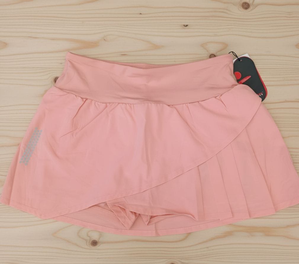 Pollera short deportiva rosa