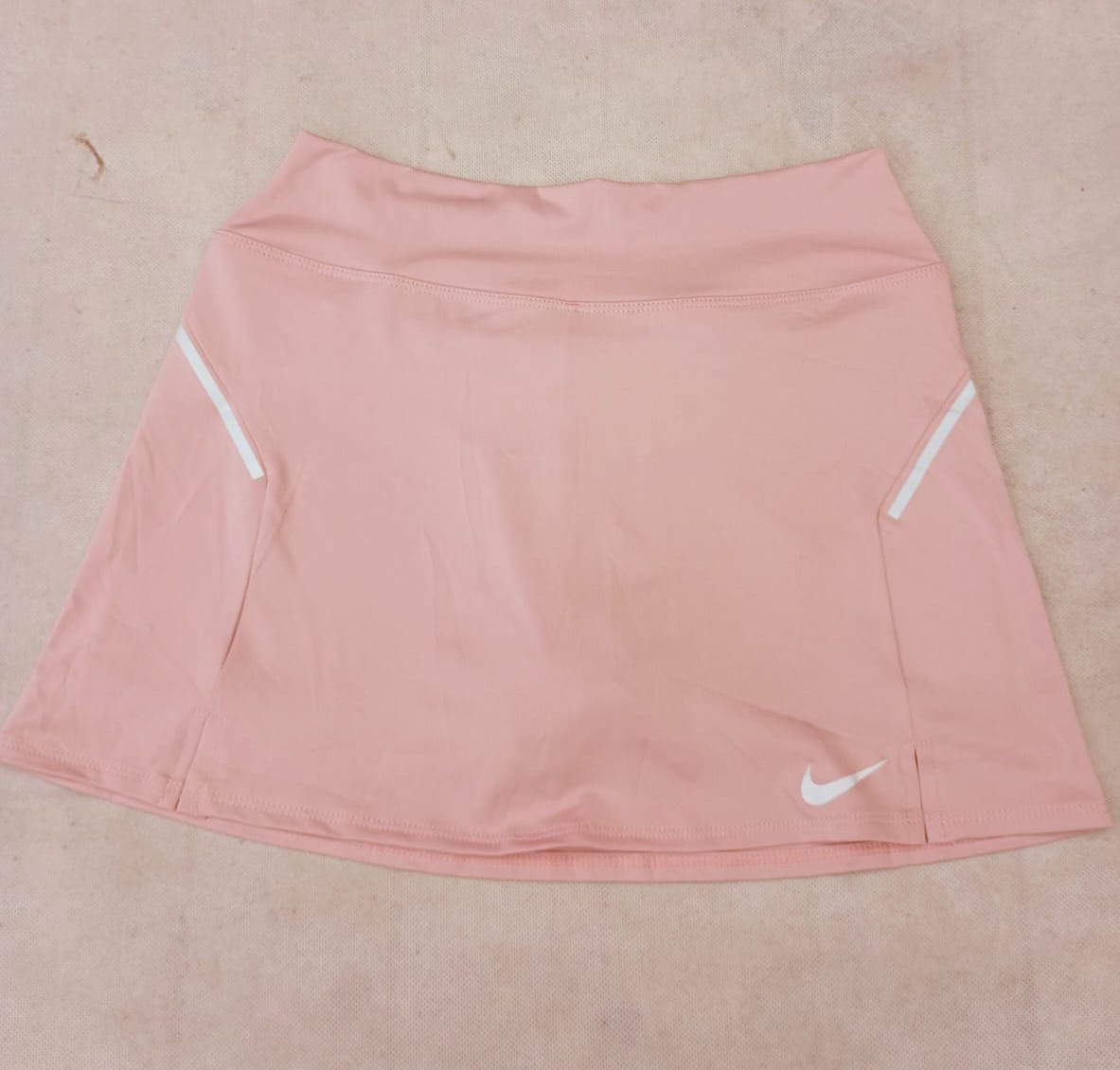 Pollera short rosa claro