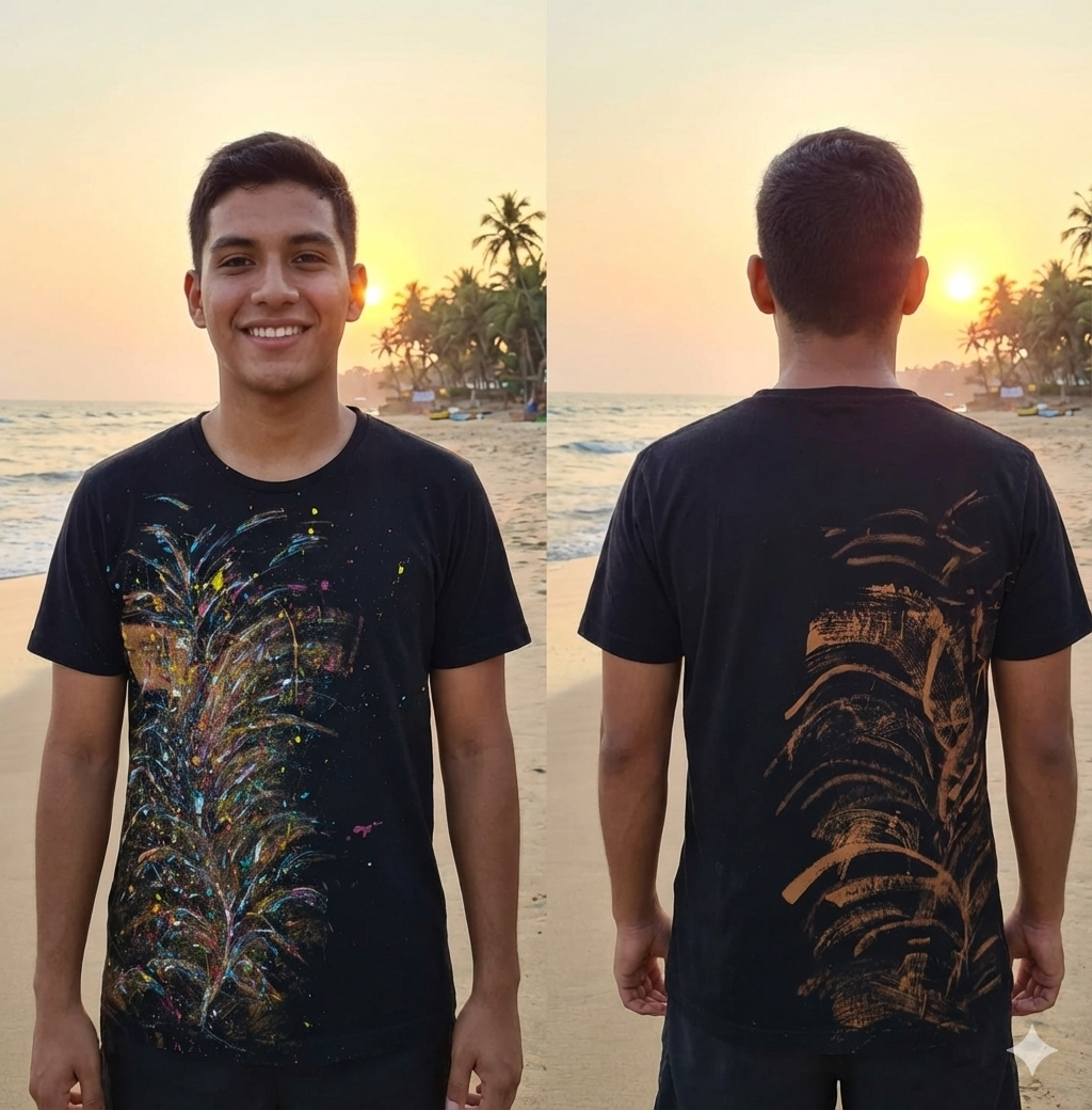 Remera unisex intervenida - Streetwear/Grunge