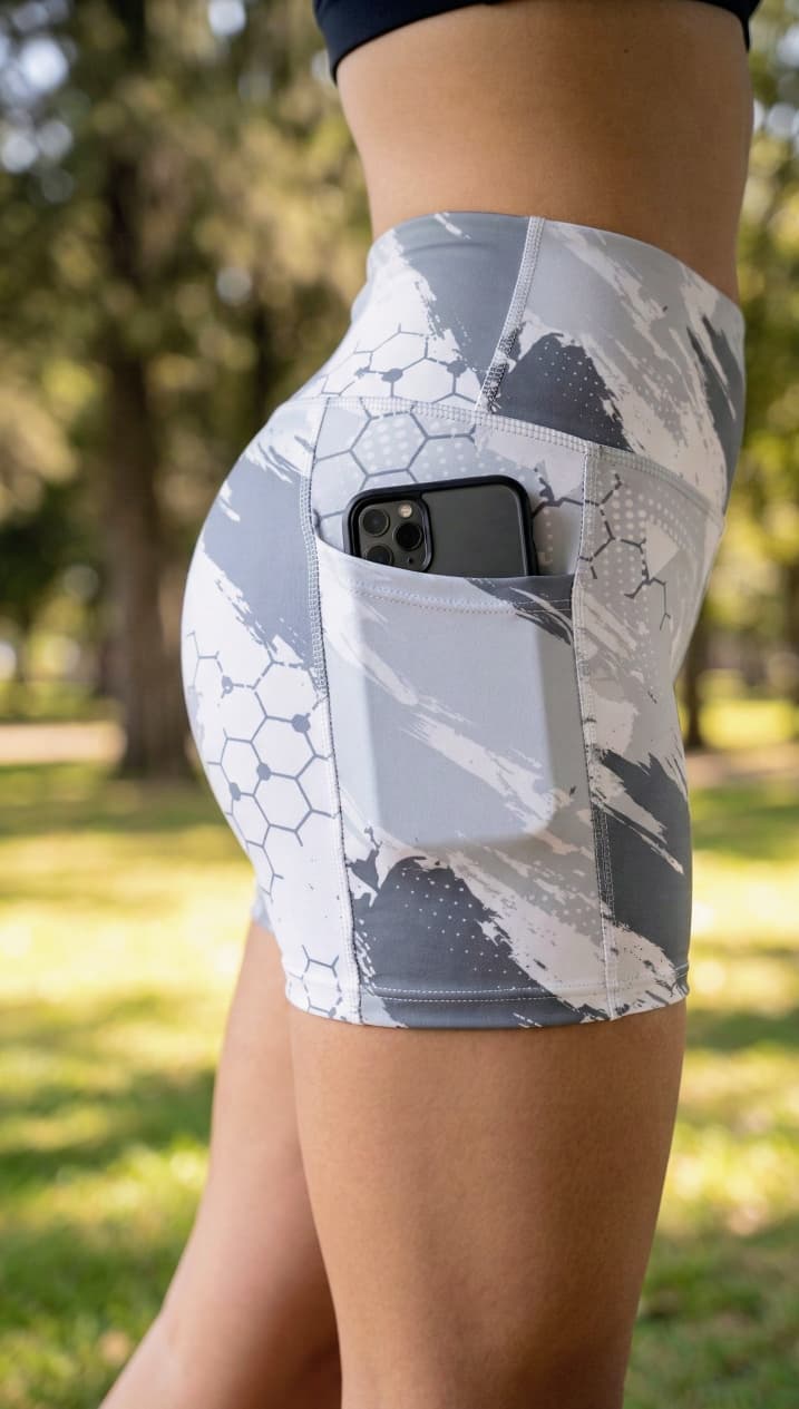 Short Hexa Form con bolsillo lateral