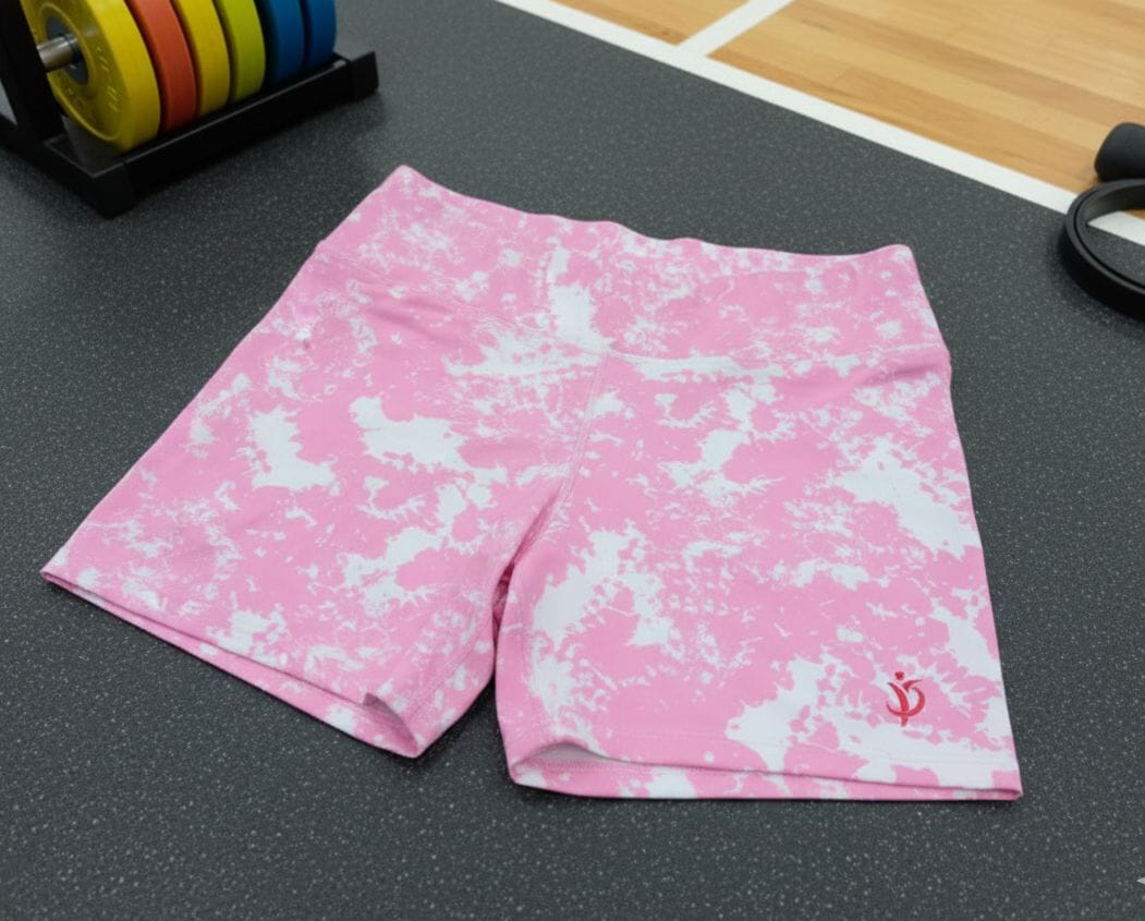 Short deportivo rosa