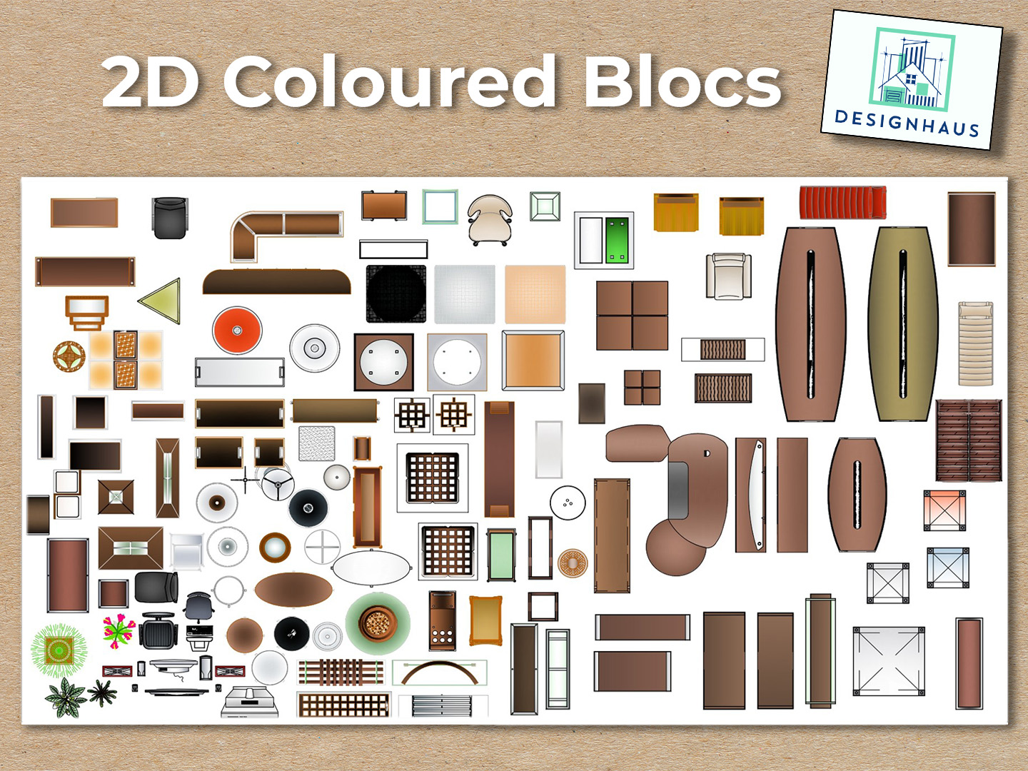 2000+ 2D COLOURED Blocks