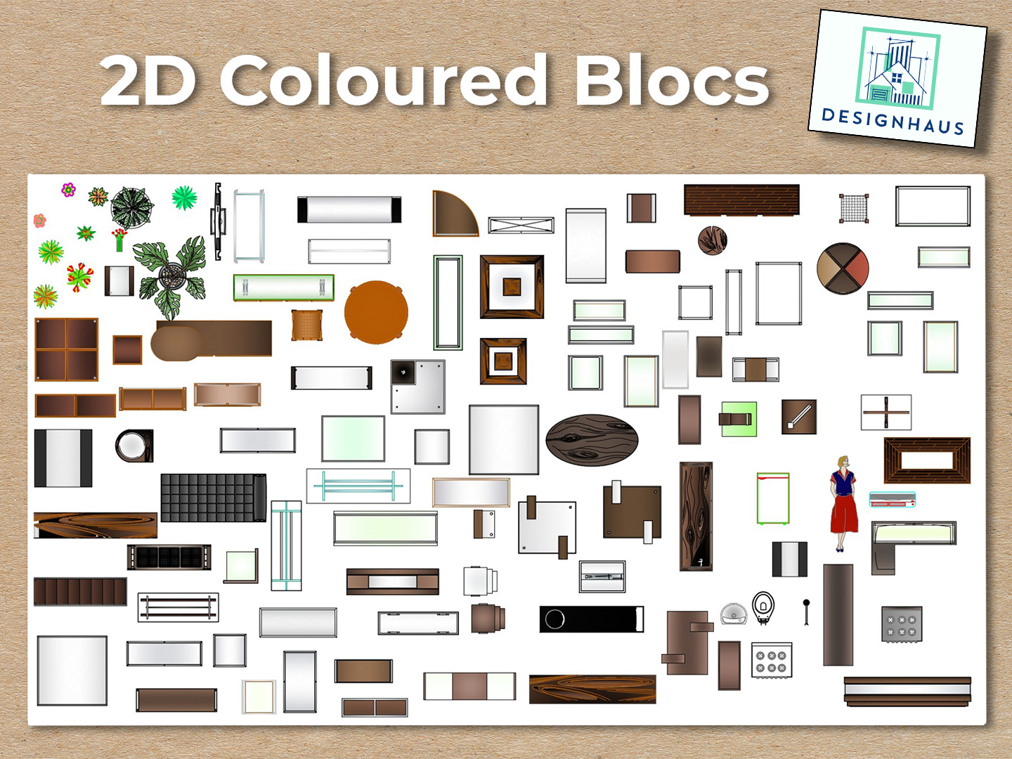 2000+ 2D COLOURED Blocks