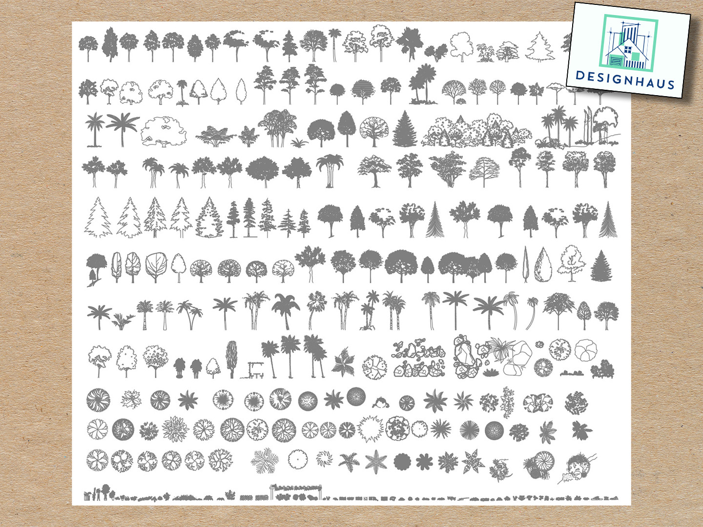 1500+ 2D Standard Blocks