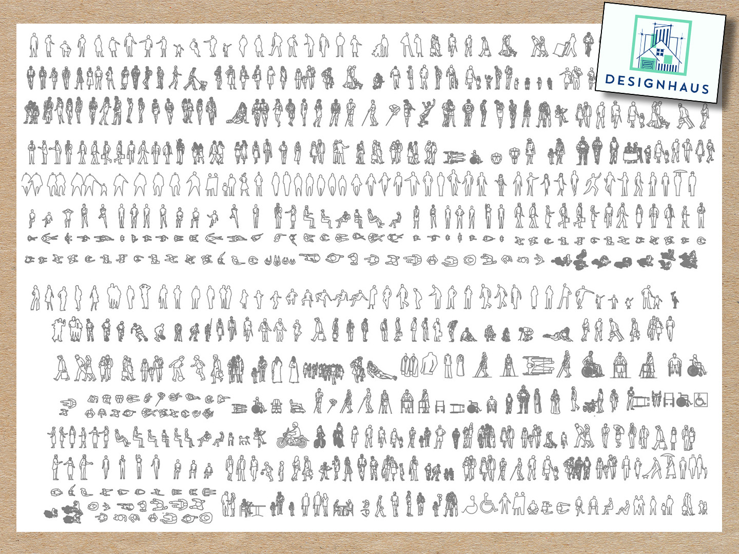 1500+ 2D Standard Blocks