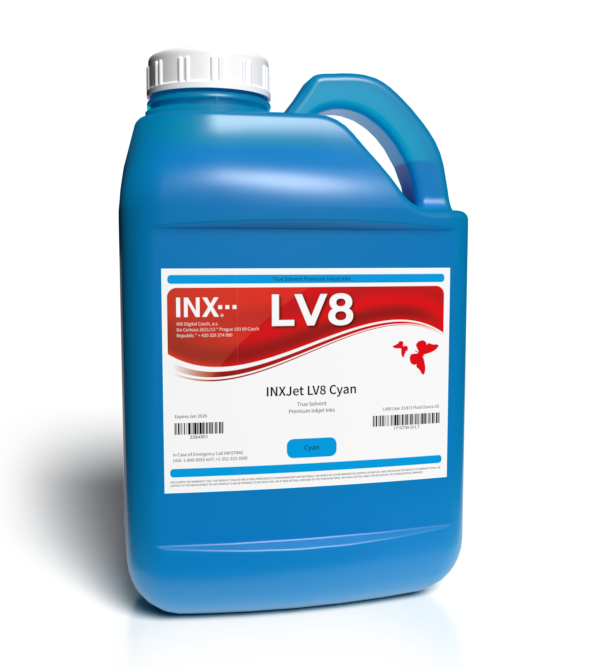 INX Lv8 Starfire Konica Dijital Baskı Solvent Mürekkebi