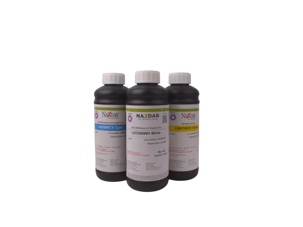 Nazdar 260 Epson Led Uv Mürekkep Seti