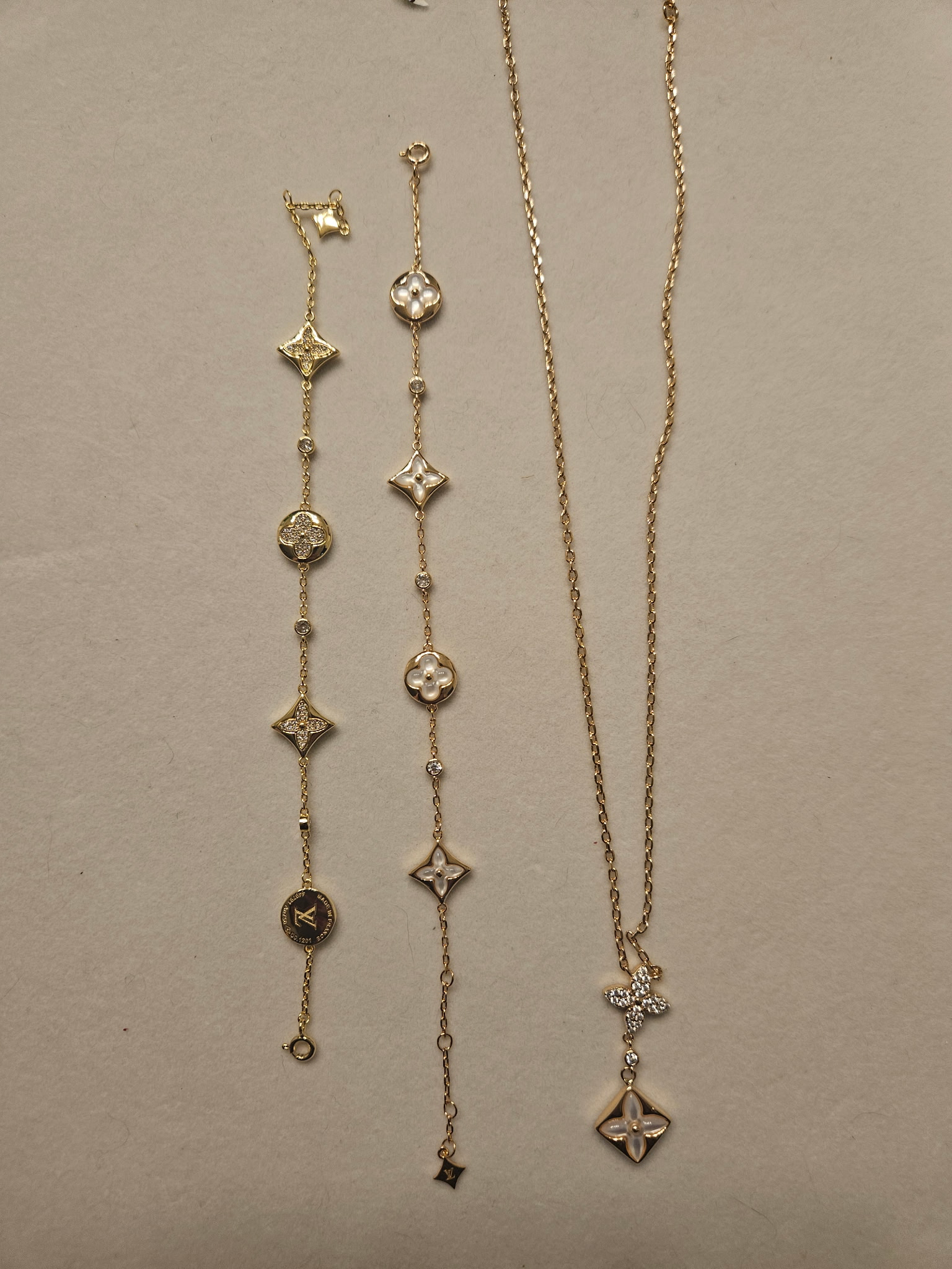 LV Monogram Jewelry Set