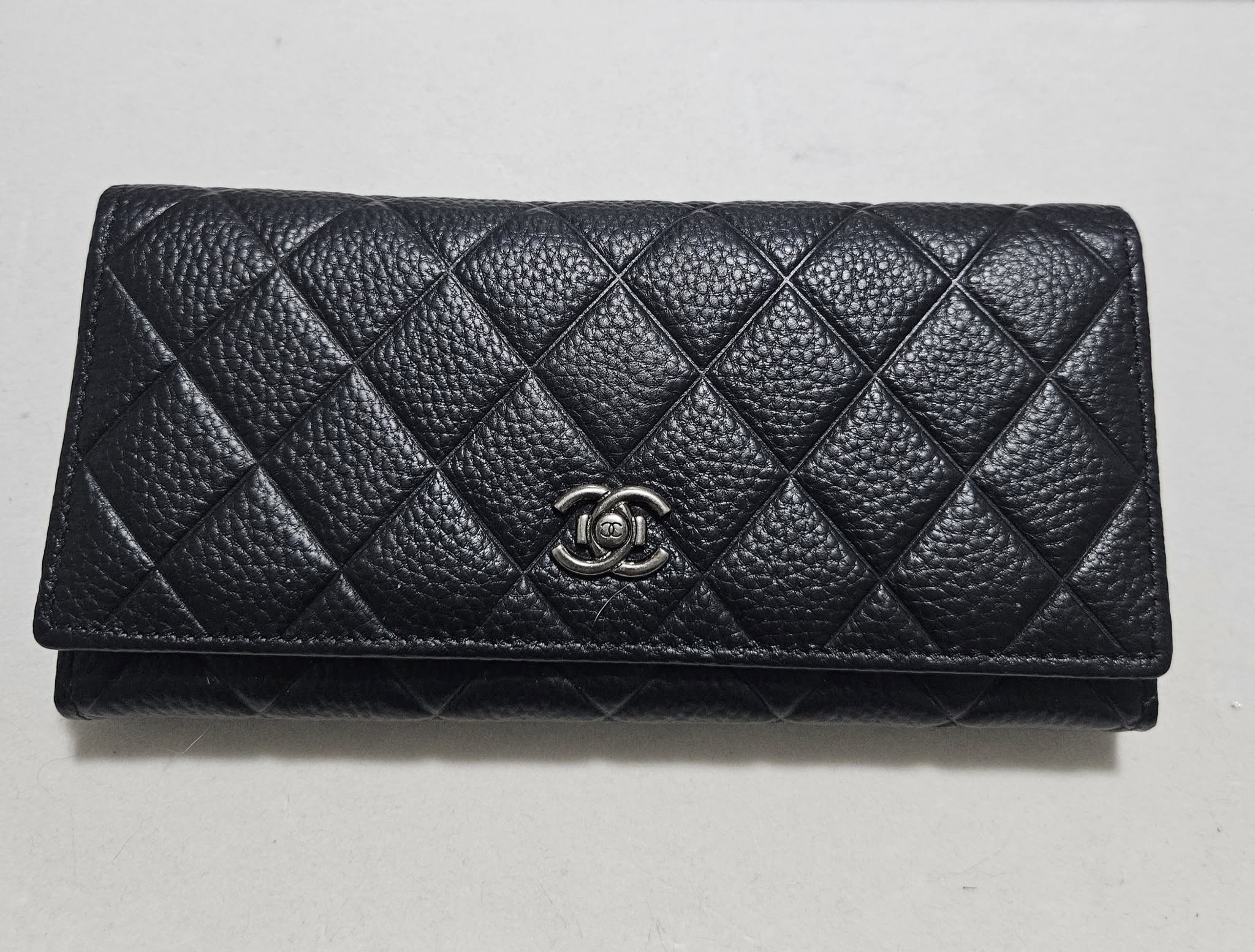 CC Quilted Leather Wallet