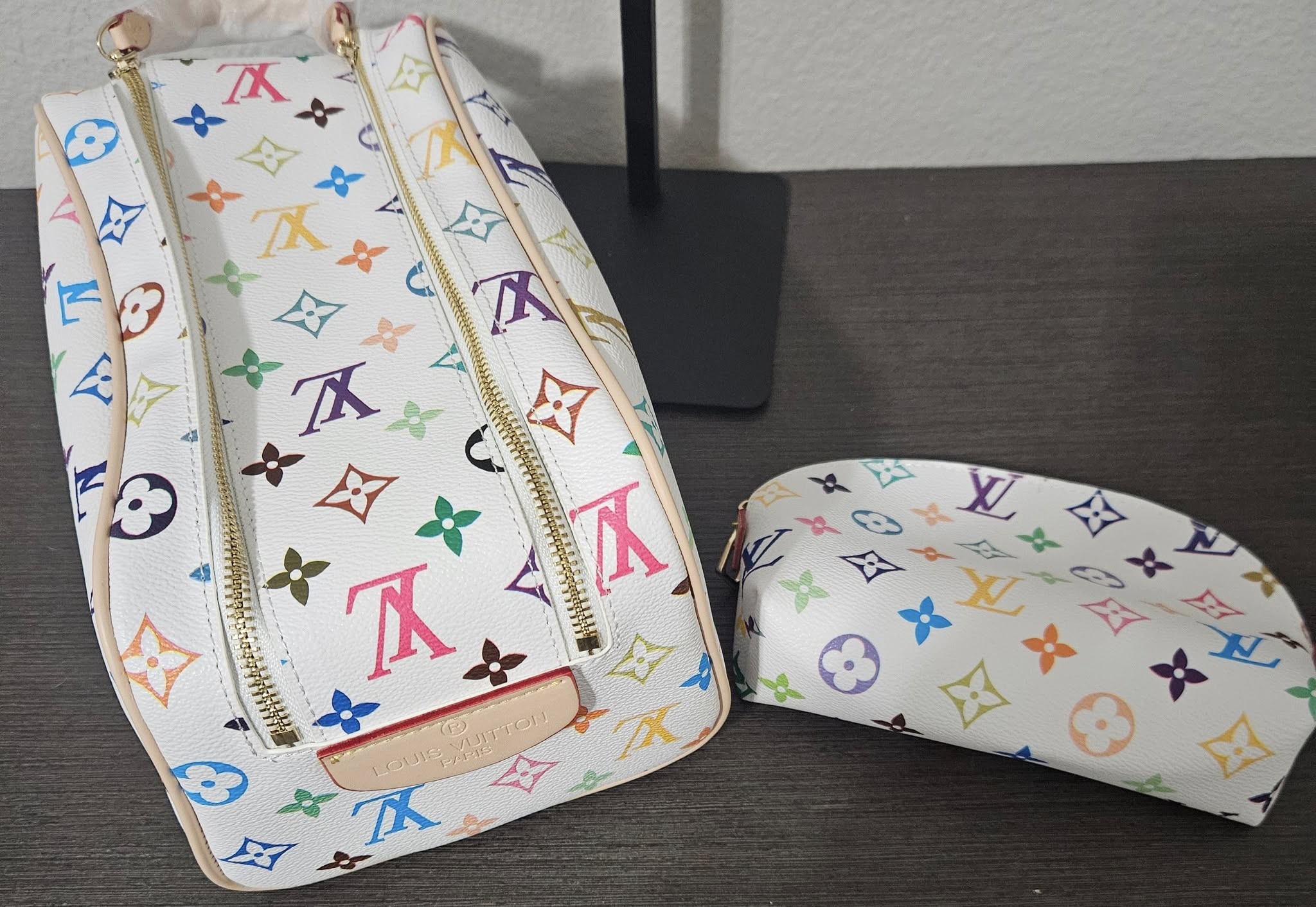 LV Multicolor Canvas Bag Set