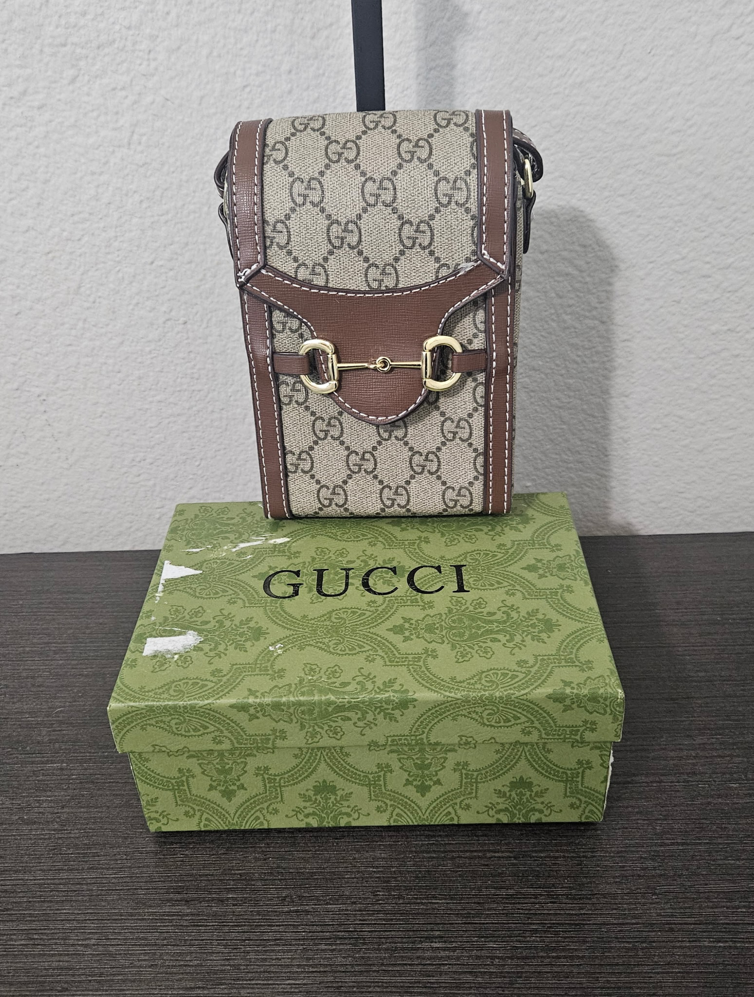 GG Monogram Horsebit Mini Bag