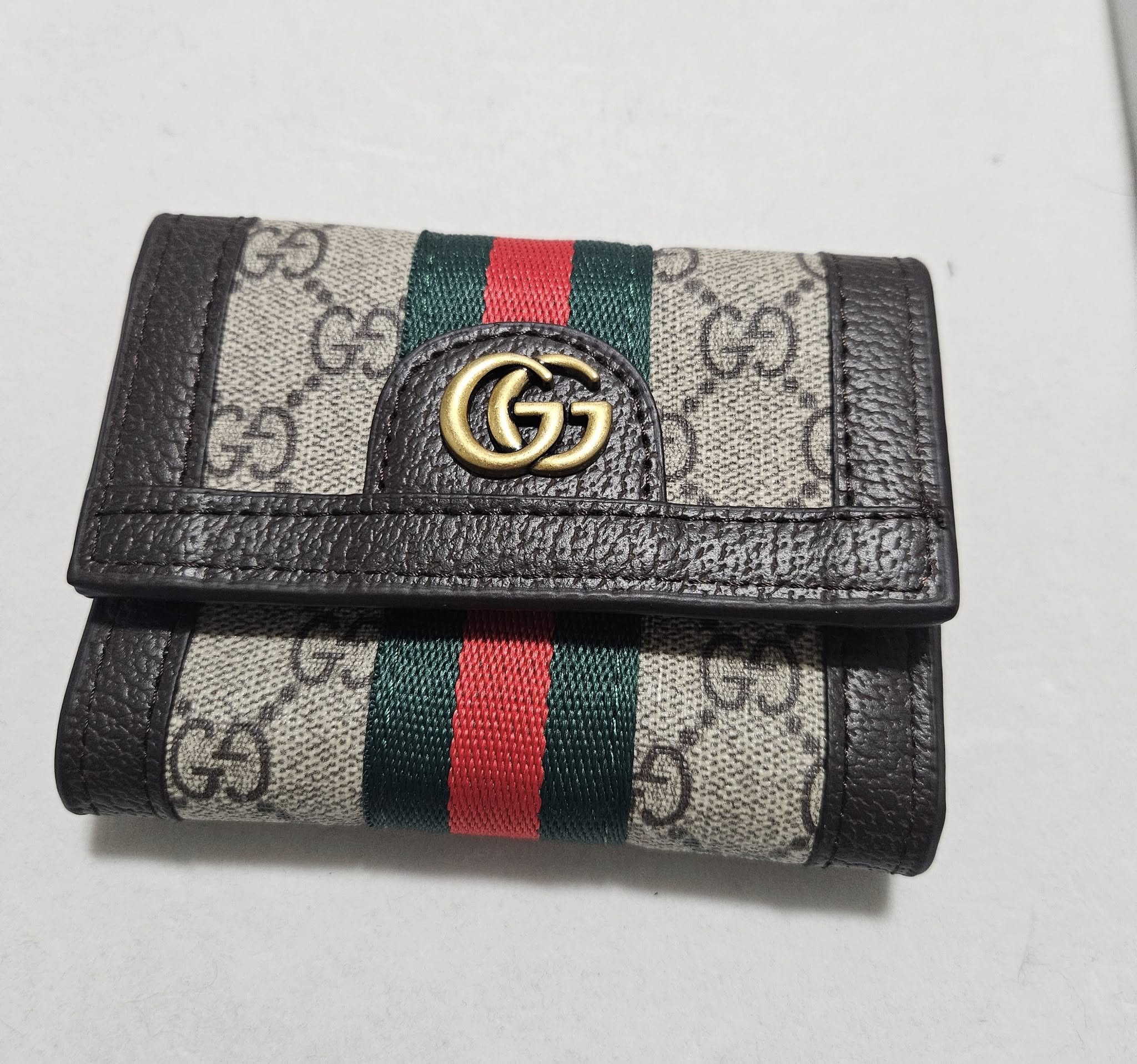 GG Supreme Canvas Wallet