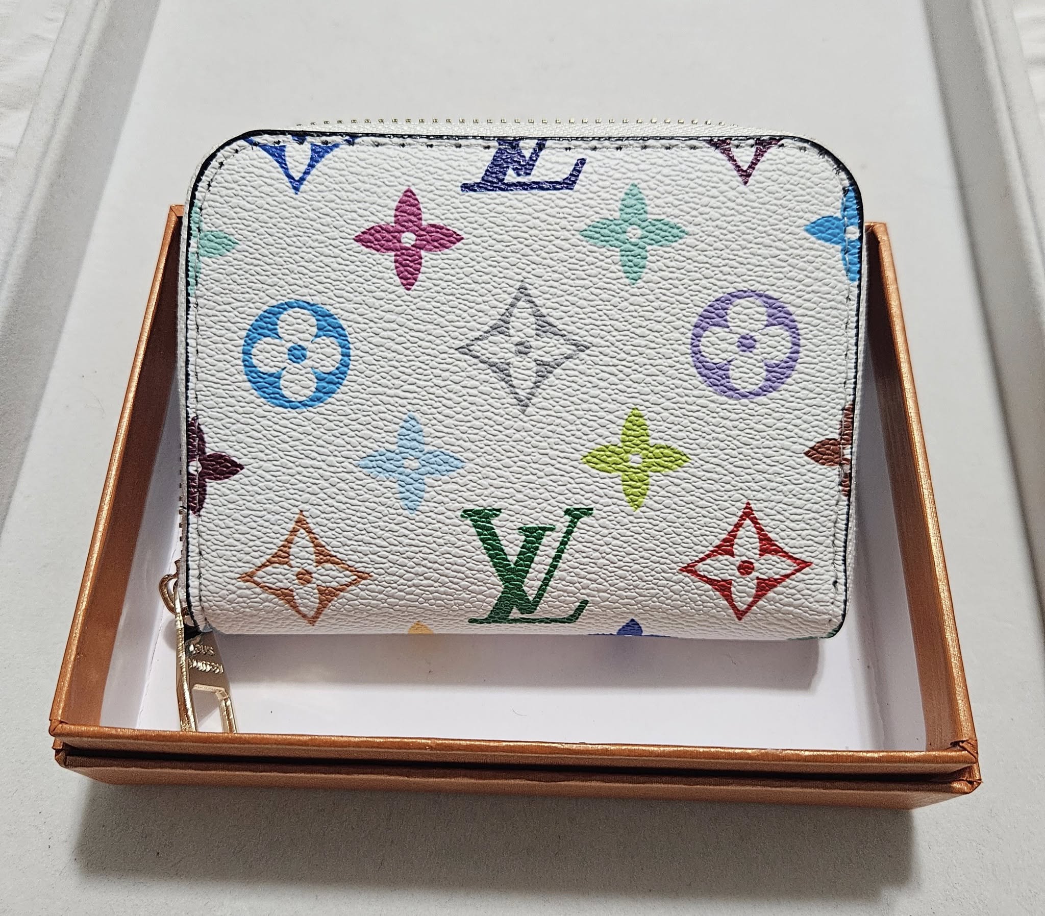 LV Multicolor Monogram Wallet