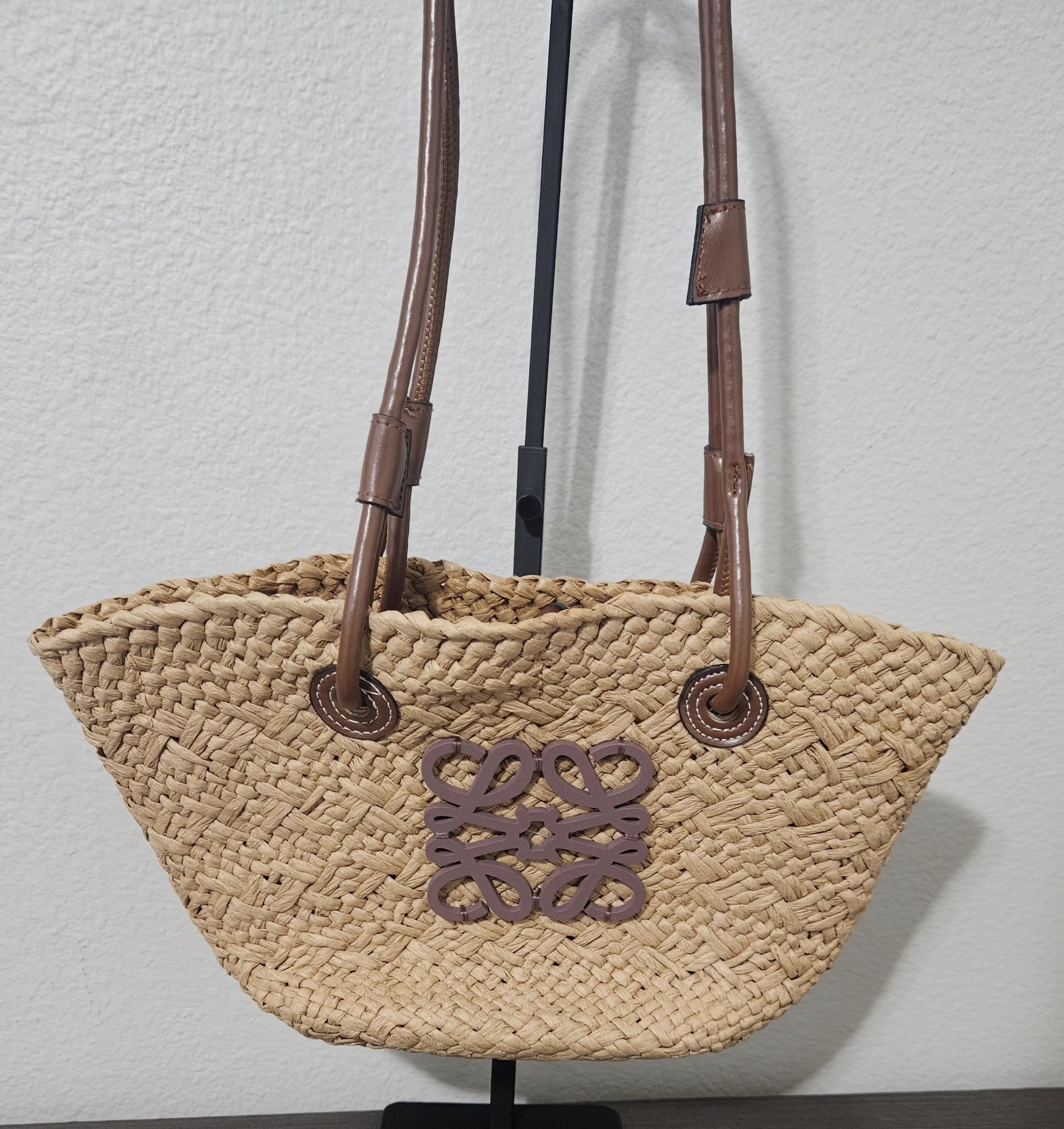 Handwoven Straw Tote Bag