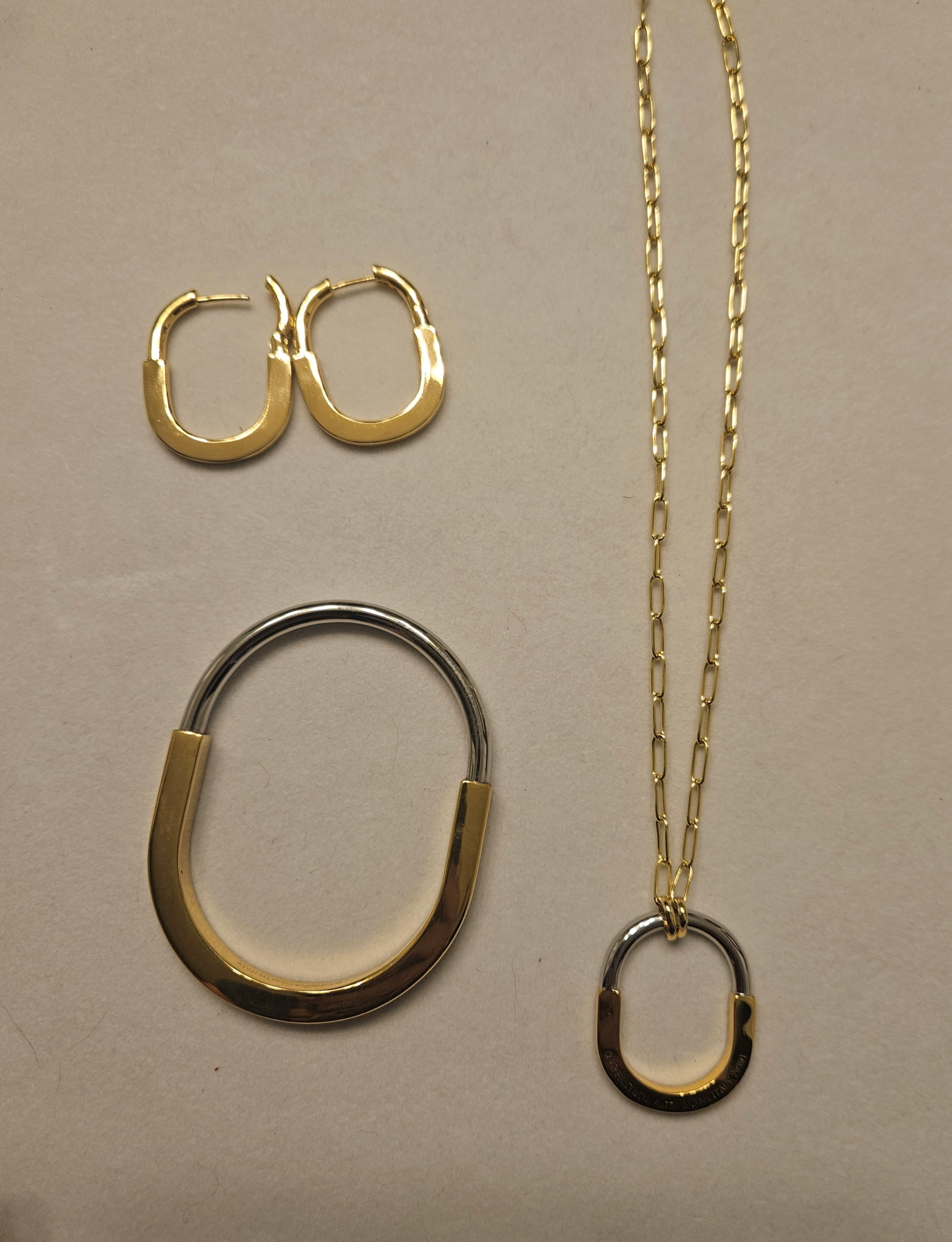 Modern Geometric Jewelry Set