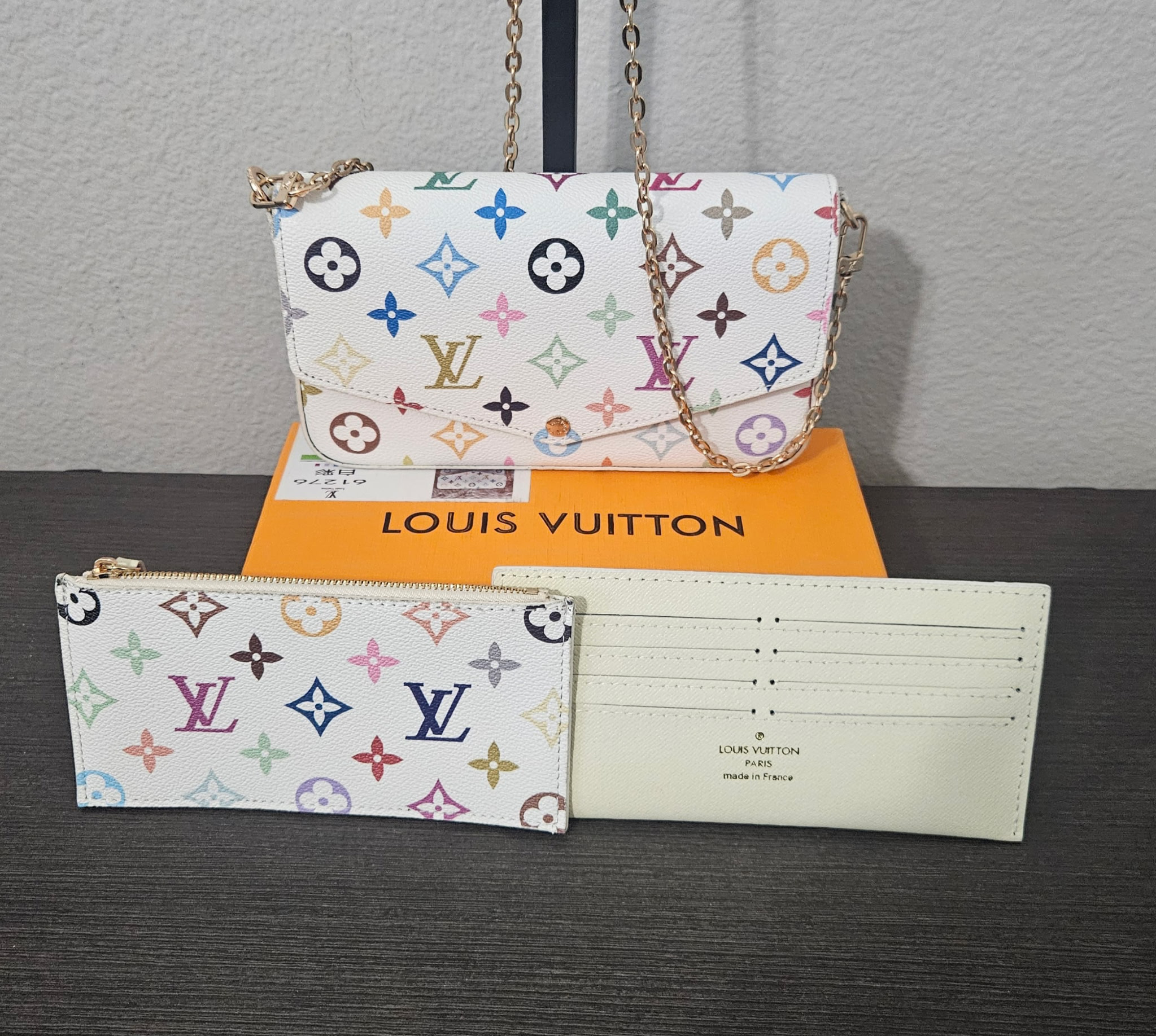 LV Multicolored Shoulder Bag Set