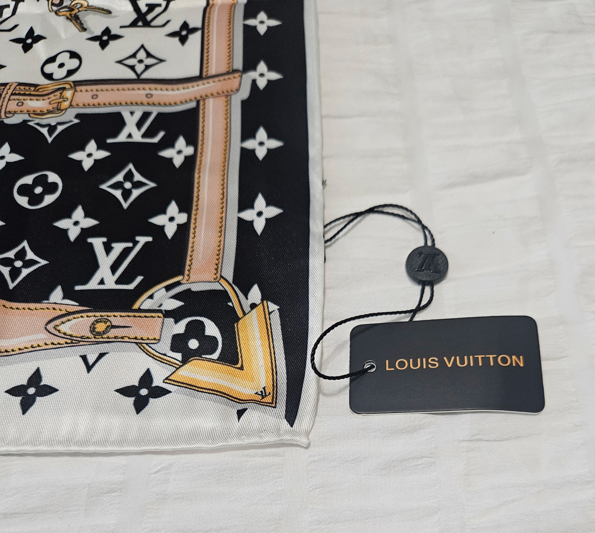 LV Silk Scarf