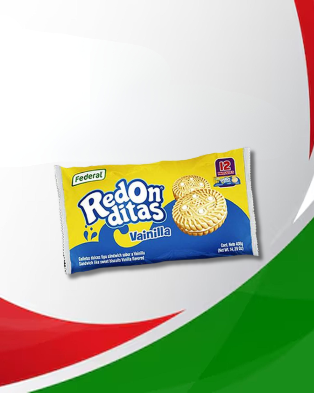 Redonditas Vainilla 24 Paq x 408gr