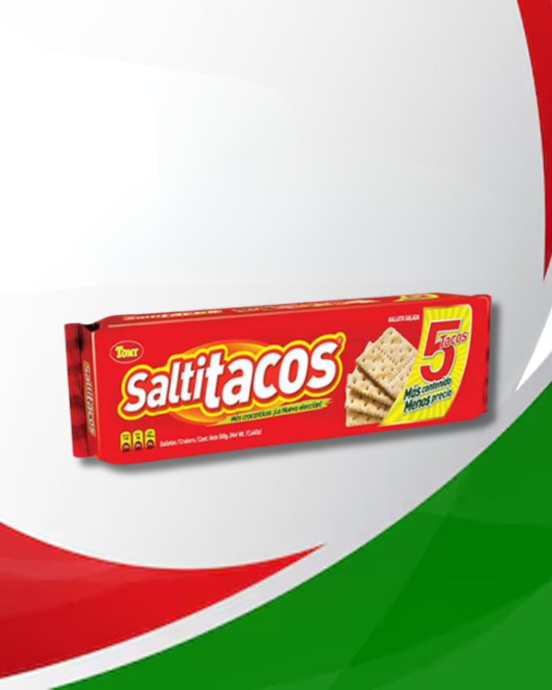 Galletas Saltitacos 5 Tacos x 18 Unid