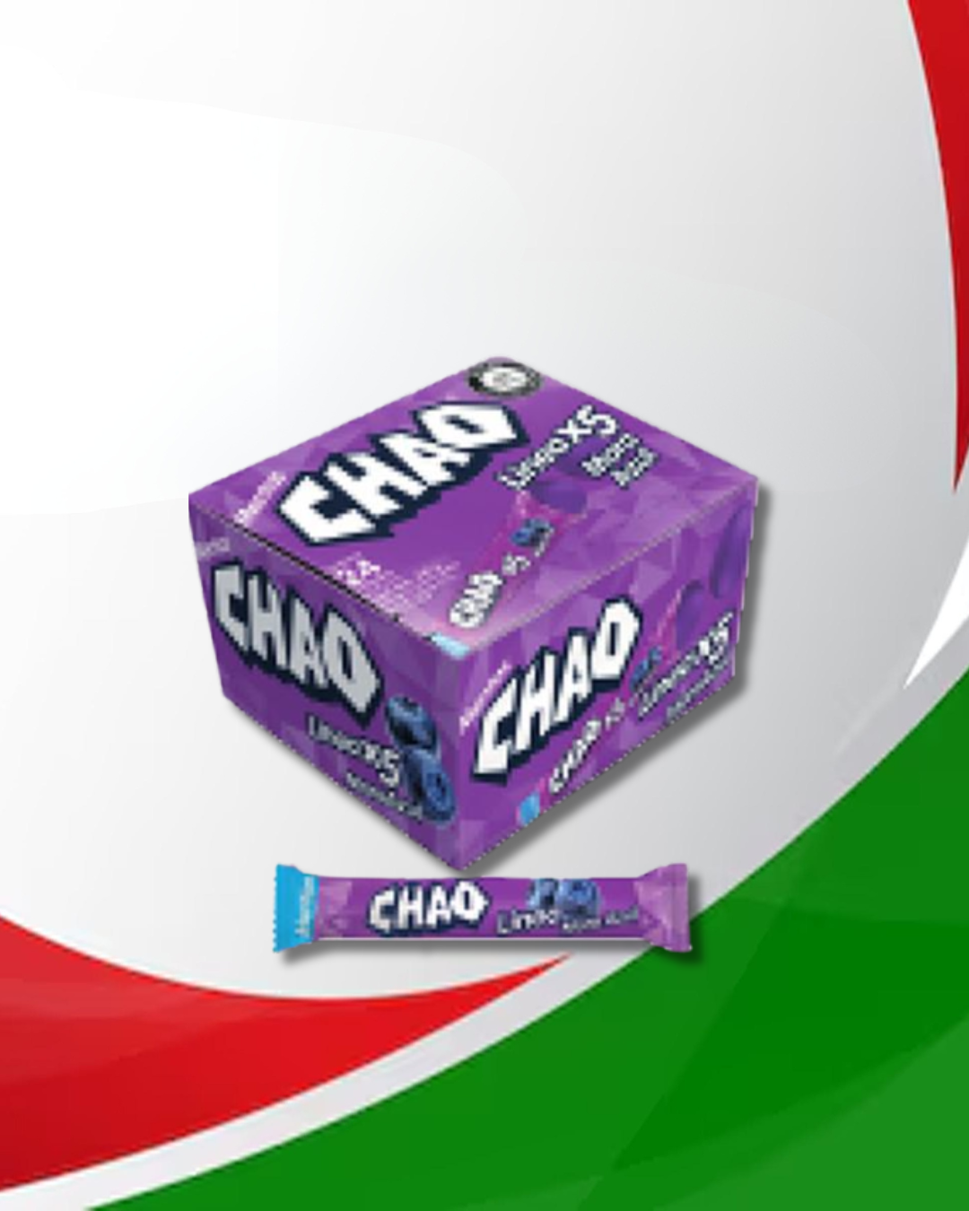 Chao Mora Azul Línea 12 Displays x 24 Unid