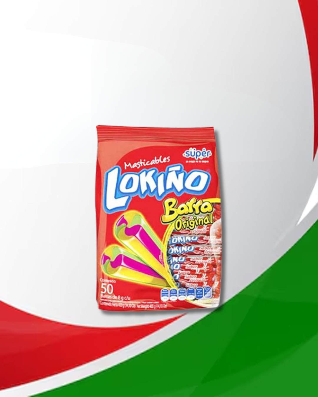 Lokino Barra Original 18 Bolsas x 50 Unid