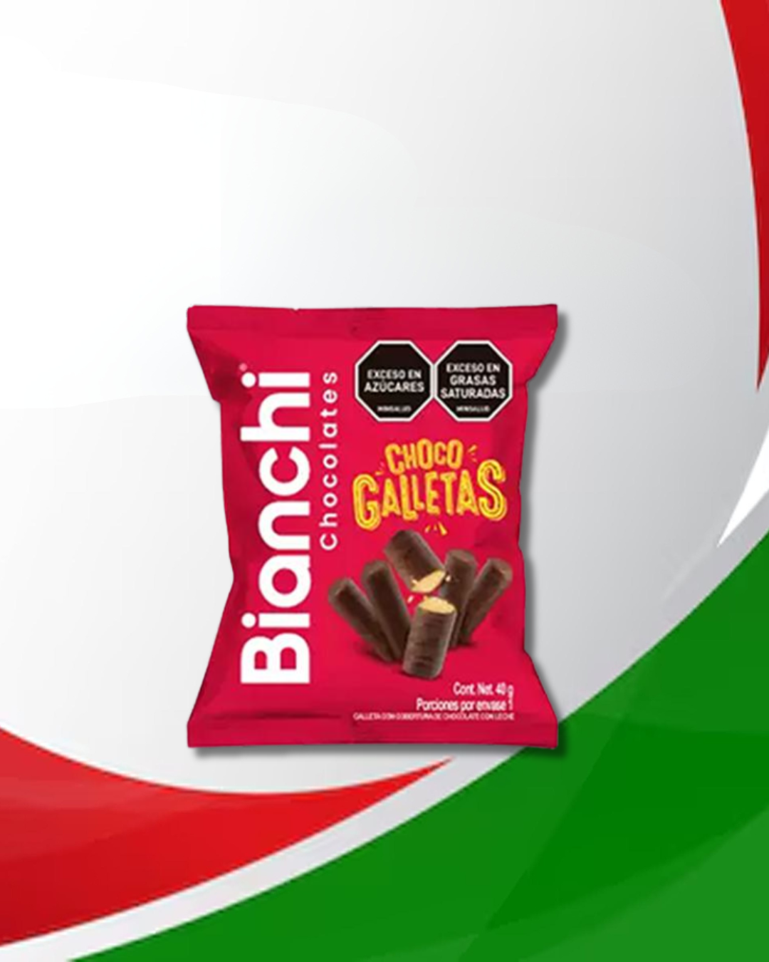 Bianchi Choco Galletas 24 Bolsas x 55Gr