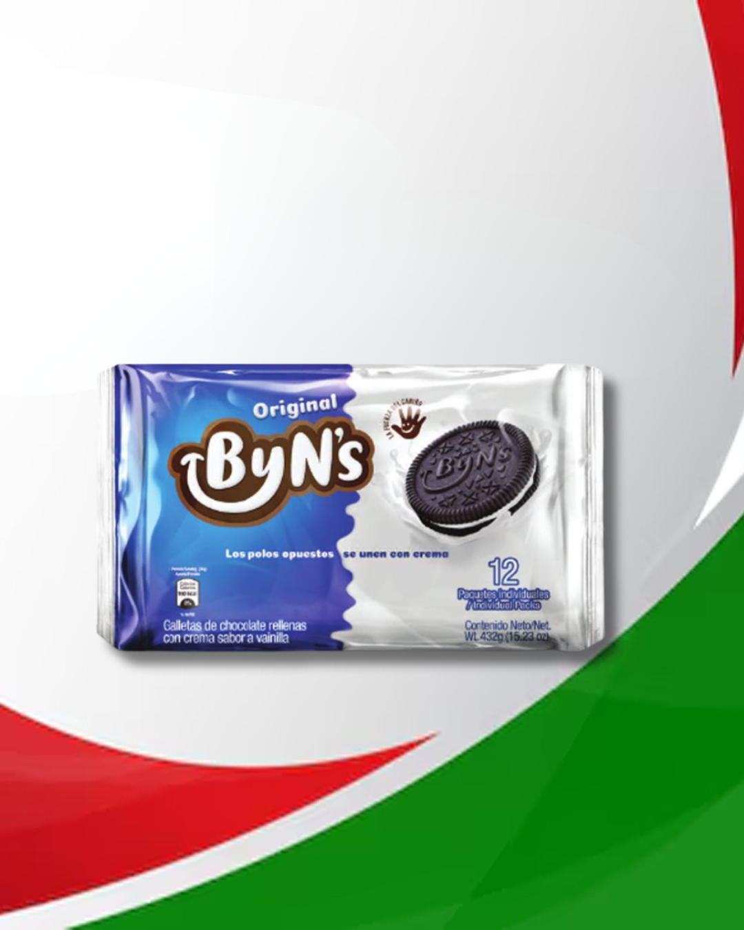 Galletas ByN's 1 Bolsa x 12 Paq