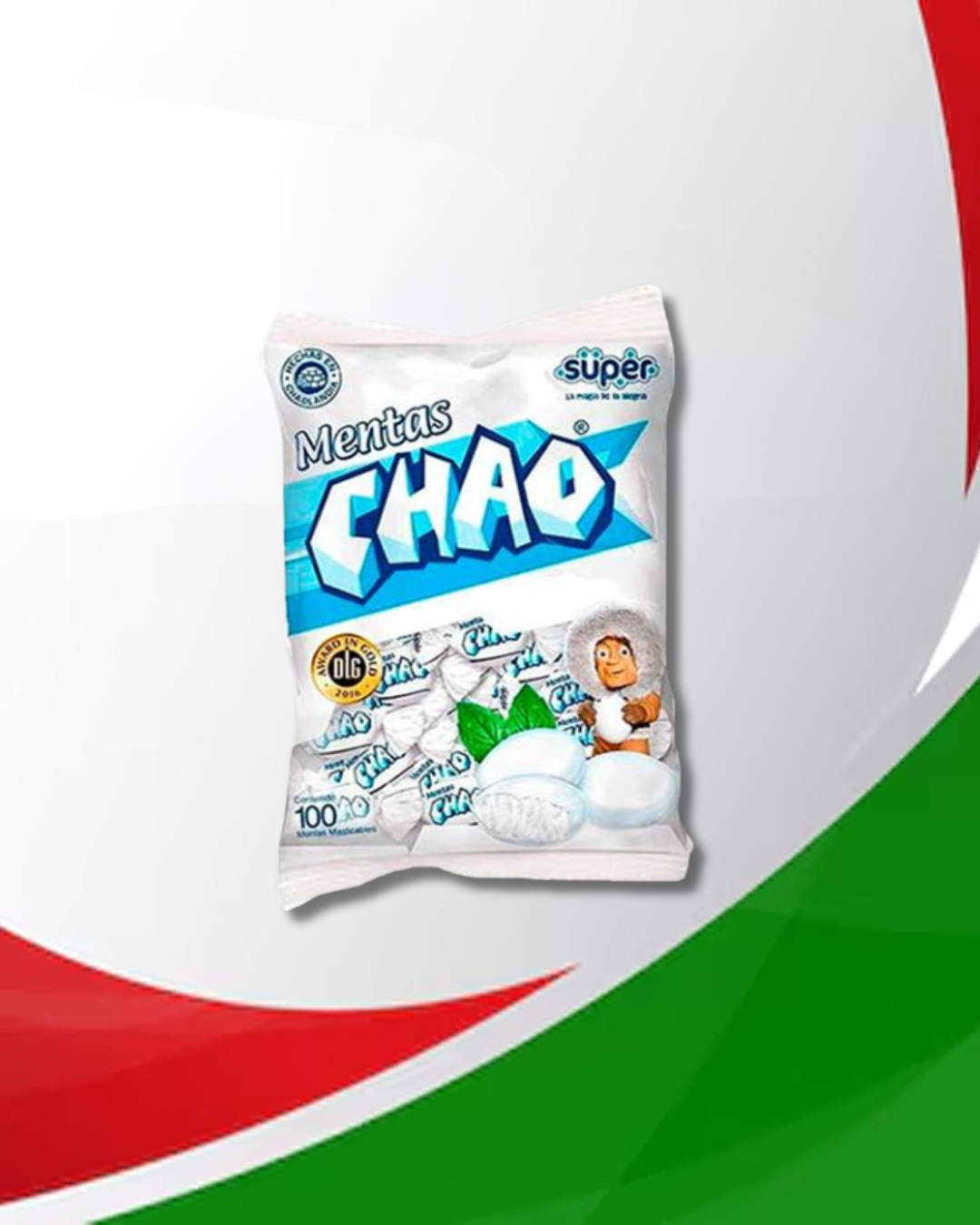 Mentas Chao 24 Bolsas x 100 Unid