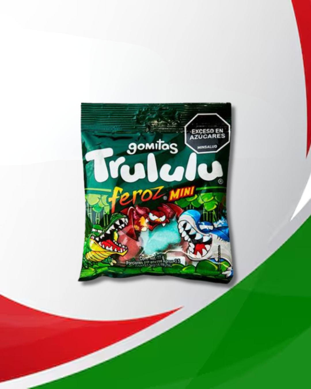 Gomitas Trululu Feroz Mini 24 Bolsas x 90Gr