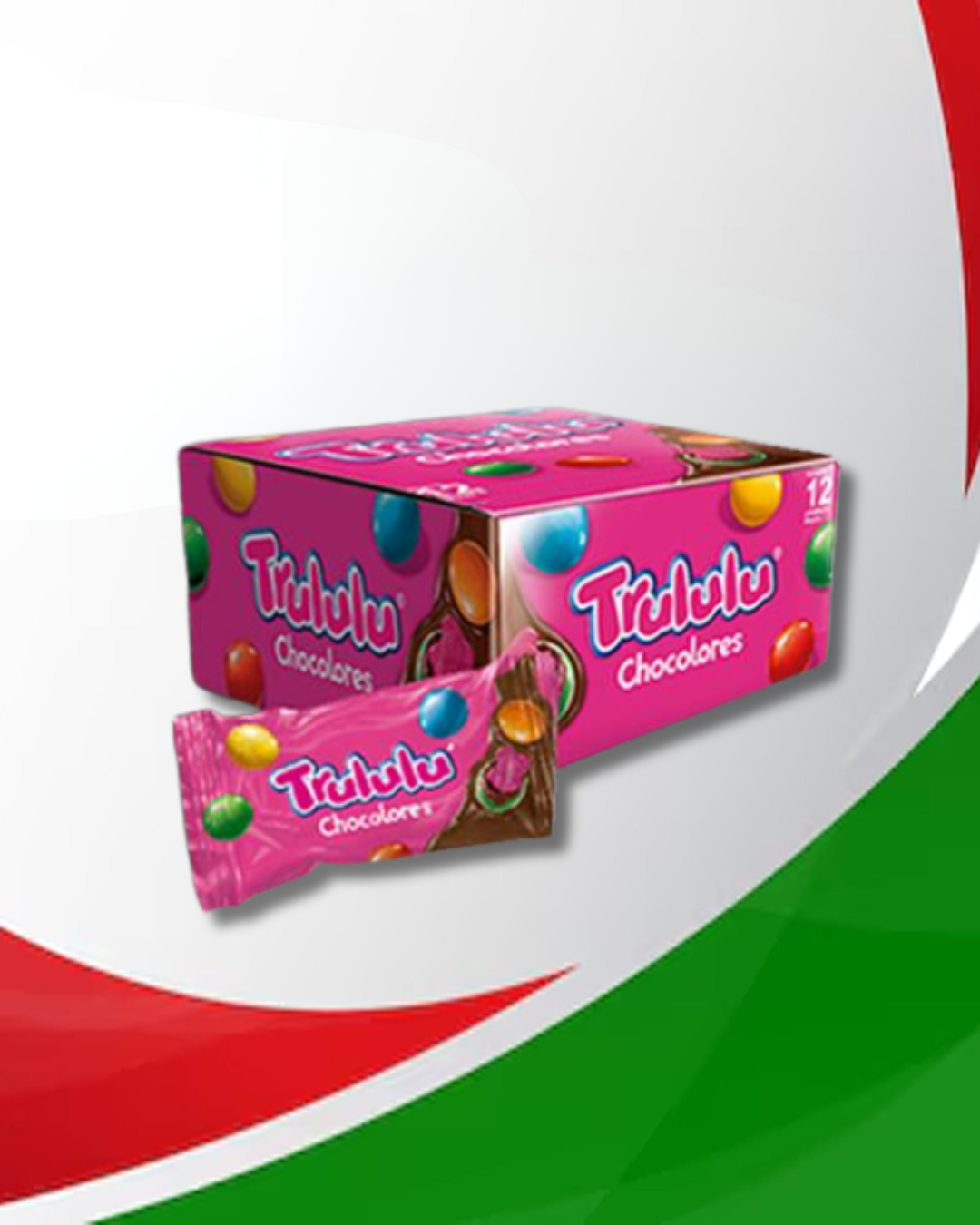 Trululu Chocolores 12 Displays x 12 Unid