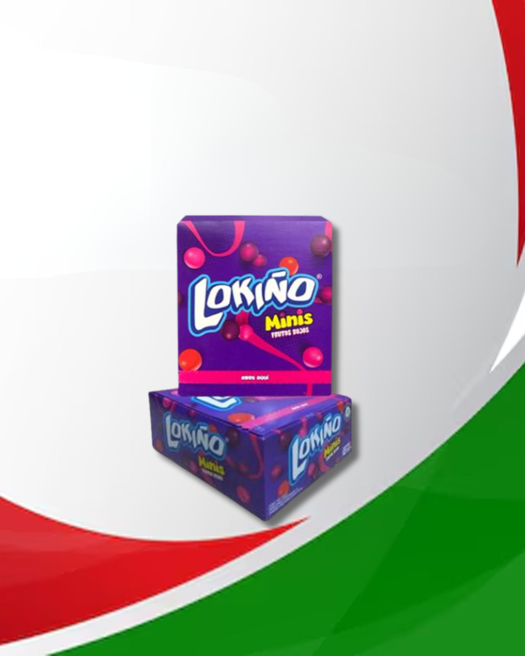 Lokino Mini Frutos Rojos 12 Cajas x 12 Unid
