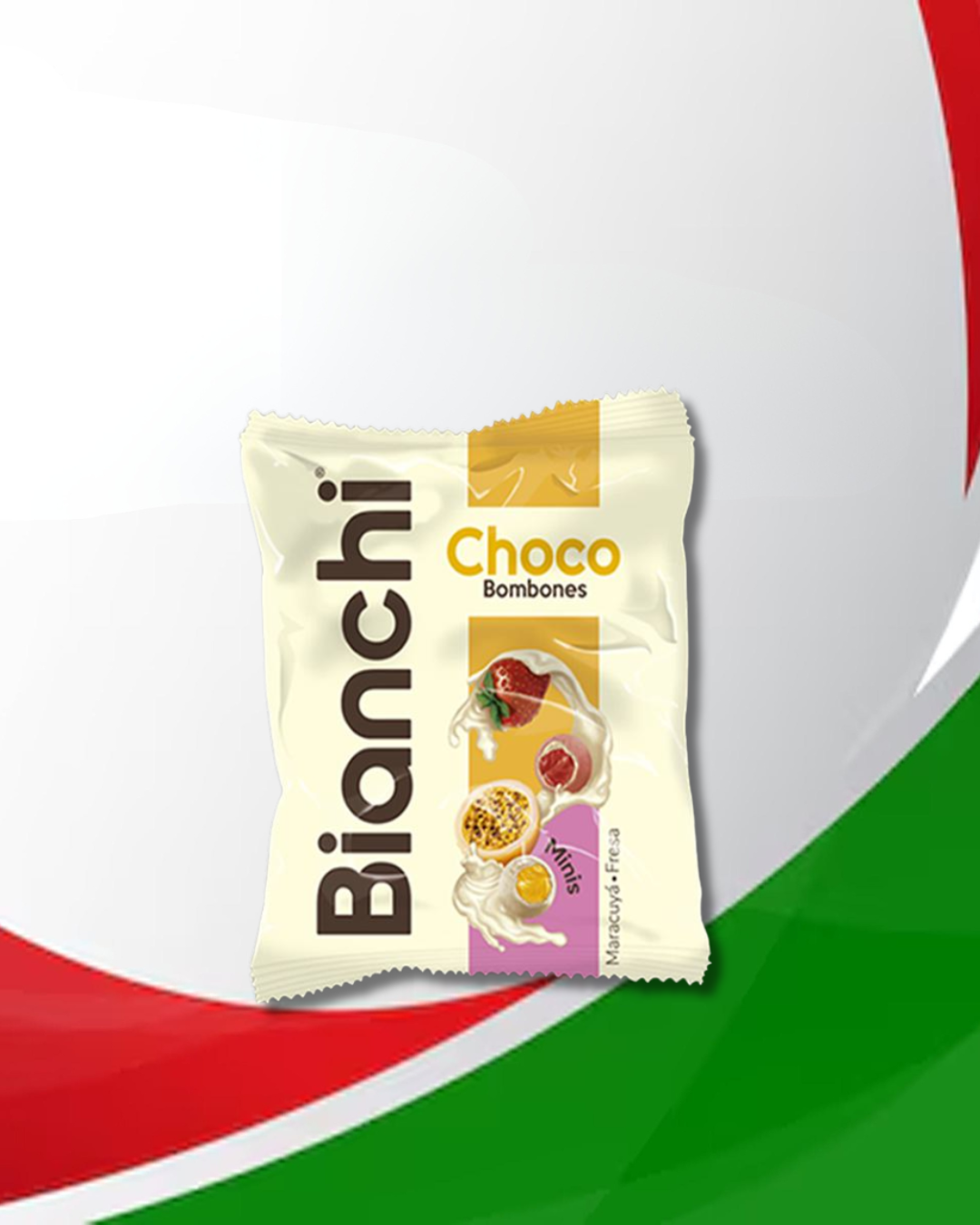 Bianchi ChocoBomBom Fresa - Maracuya 18 Bolsas x 30 Unid