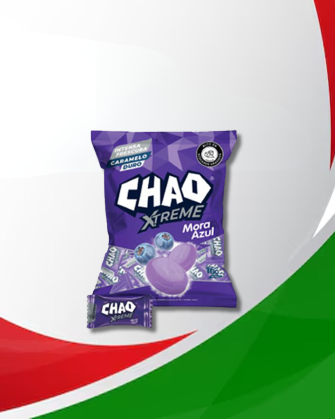 CHAO XTREME Mora Azul 24 Bolsas x 100 Unid